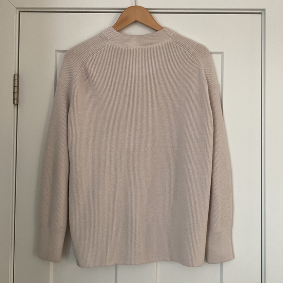 Lululemon Merino Wool-Blend Ribbed Crewneck Sweater - Picture 4 of 4